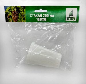 Стакан 200 мл, 1*3 шт. "Тайга", (50уп/кор)