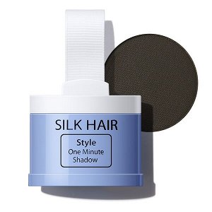 Фиксирующее оттеночное средство для волос The Saem Silk Hair Style Fix One Minute Shadow №01 Natural Black, 4гр