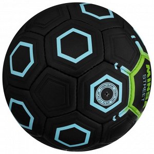 Мяч футбольный MINSA Street, PU, ручная сшивка, размер 5