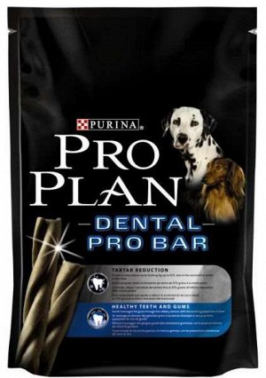 Pro Plan Dental Pro Bar Лакомство д/соб Для здоровья зубов и десен 150гр (1/6)