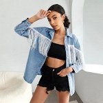 Джинсовые куртки и рубашки