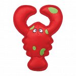 KONG игрушка для собак Belly Flops Лобстер 21х9 см