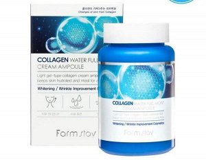 Farm Stay Collagen Water Full Moist Ampoule Увлажняющий ампульный крем с коллагеном 250 мл