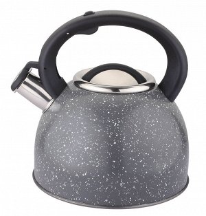 Чайник нержавеющая сталь 3,0л со свистком светло-серый TM Appetite