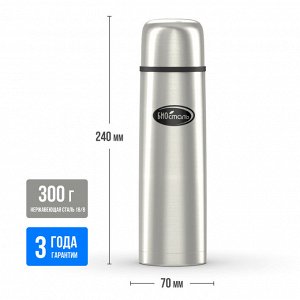 Термос нержавеющая сталь 0,5л узкое горло