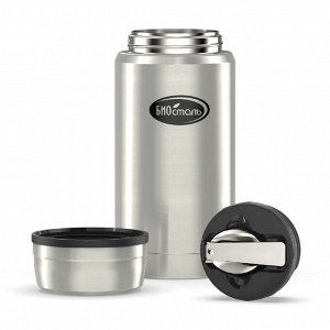 Термос нержавеющая сталь 0,75л широкое горло с ложкой