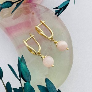 Серьги из Морганита