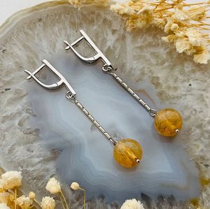 Серьги из Кварца