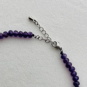 Бусы из Аметиста огранка