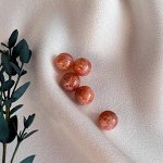 Бусины для украшений из Солнечного камня &quot;Гелиолит&quot; (5 шт)