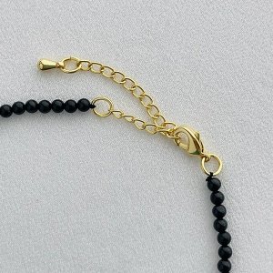 Колье из черного Турмалина "Шерл"