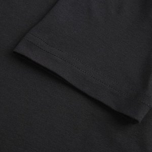 Пижама женская (футболка, шорты) MINAKU: Home collection, чёрная