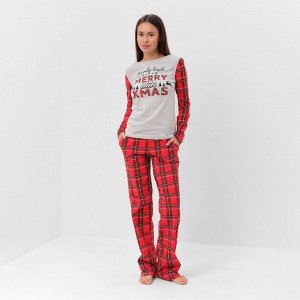 Пижама новогодняя женская KAFTAN "X-mas" размер, 49