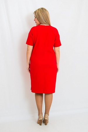Платье Мона красный