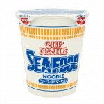 Лапша Nissin Seafood из Японии (морепродукты), 75 гр.