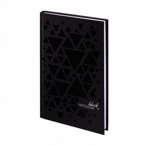Записная книжка А5, 80 л., твердый переплет, клетка, STAFF, "Triangles"