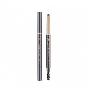 Автоматический карандаш для бровей серый - коричневый Perfect Eyebrow Styler — Gray Brown