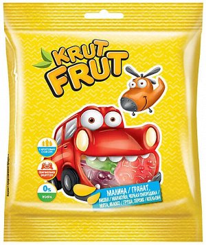 KrutFrut Мармелад жевательный "Машинки" 70 г