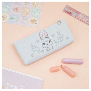Пенал мягкий 200*85*30 MESHU ""Bunny"", искусственная кожа