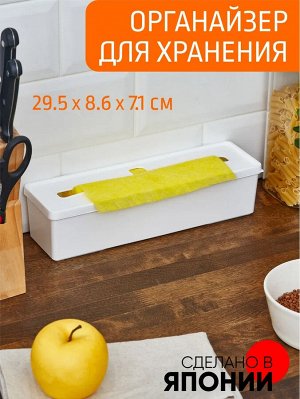 Органайзер для хранения 295*86*71мм БЕЛЫЙ