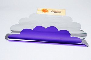 Салфетка металл Круглая Фиолетовая D-60см (1/50шт)