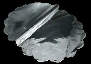 Салфетка металл Серебро D-50см (1/50шт)