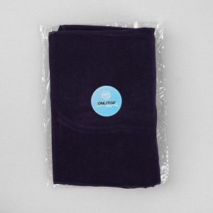 Подушка надувная на плечо, 67 x 18 x 11 см, коробка, цвет синий