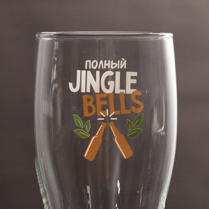 Бокал для пива «Jingle bells», 570 мл