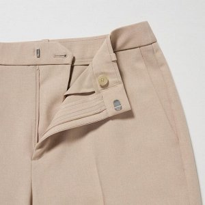 UNIQLO — эффектные прямые штаны (длина 77 см)