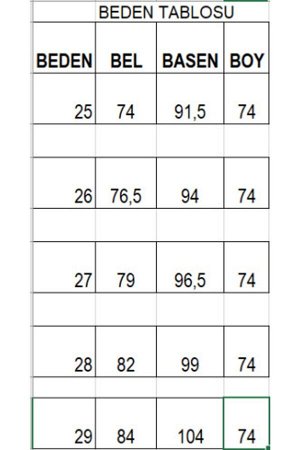 Джинсы ИЗДЕЛИЕ НА МОДЕЛИ СТОИТ 27БЕД.
РАЗМЕРЫ МОДЕЛИ
РОСТ:178 СМ
ТАЛИЯ:71 СМ
ОСНОВАНИЕ:96 СМ
ТКАНЬ:100% ХЛОПОК
ВНУТРЕННЯЯ ДЛИНА ИЗДЕЛИЯ: 74 СМ