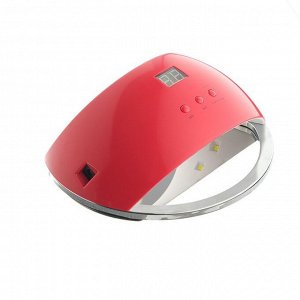 Лампа для маникюра Luazon LUF-22, LED, 21 диод, 48 Вт, таймер, 220 В, красная