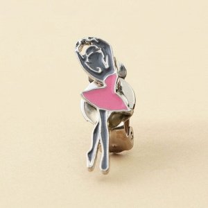 Серьги клипсы и кулон «Живи мечтой» набор для девочек, 8 х 9 см
