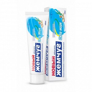 Зубная паста новый жемчуг «Сила моря», 100 мл