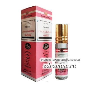 ALREHAB  PERFUMES Направление Cherry &amp; Raspberry, Mandarin Зеленски Черри Малина Мандарин Ravza 6 мл