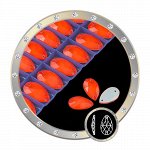 Стразы неоновые пришивные капля NEON Red 10.5x18 мм