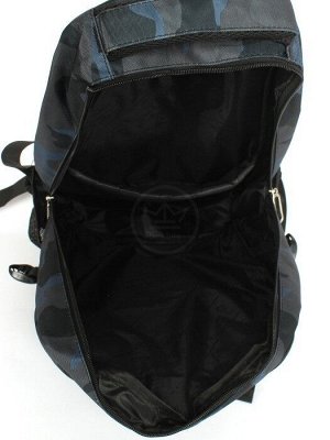 Рюкзак Battr-2216 текстиль,  2отд,  4внеш,  1внут/карм,  серый/синий 256630