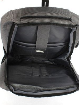 Рюкзак Battr-2223 текстиль,   (USB-заряд),  2отд+отд д/ноут,  4внеш,  2внут/карм,  серый 256563
