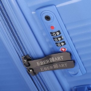 Чемодан 4-х колесный, Metal Blue, 24"