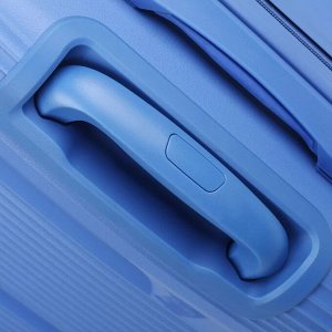 Чемодан 4-х колесный, Metal Blue, 24"