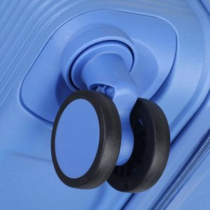 Чемодан 4-х колесный, Metal Blue, 24"