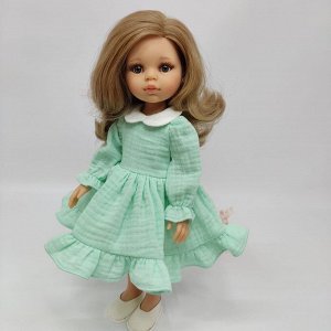Платье на Паола Рейна или аналогичную куклу ростом 32-34 см