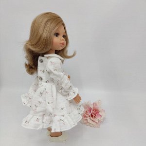 Платье на Паола Рейна или аналогичную куклу ростом 32-34 см