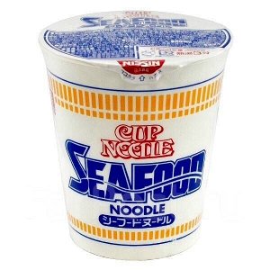 Японская лапша Cup Noodle Nissin, большой стакан 75 гр. Япония