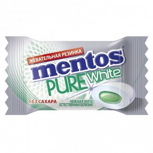 Жевательная резинка Mentos, нежная мята, 2г.