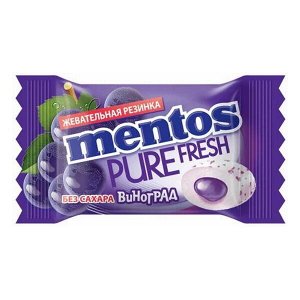 Жевательная резинка Mentos, виноград, 2г.