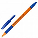 Ручка шариковая с грипом ERICH KRAUSE &quot;R-301 Grip&quot;, СИНЯЯ, корпус оранжевый, узел 0,7 мм, линия письма 0,35 мм, 39531