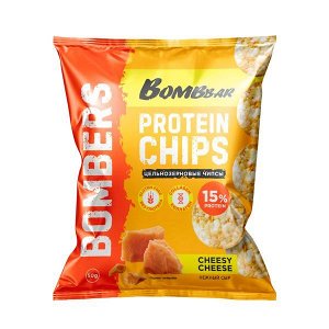 BOMBBAR чипсы протеиновые Нежный сыр 50 гр.