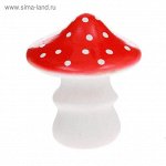 Садовая фигура &quot;Мухомор&quot; маленький, 9х9х11см