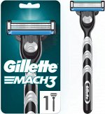 GILLETTE MACH3 Бритва с 1 сменной кассетой