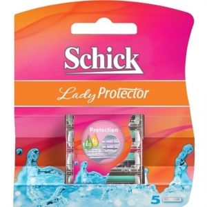 SCHICK  женские LADY PROTECTOR  кассеты (5 шт)
